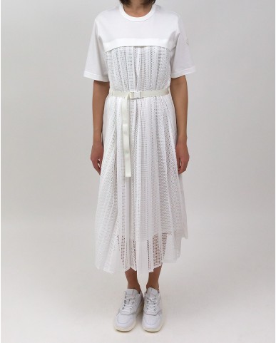 Moncler - White Woman Dress 8I00007 829HP 033 P22 7
