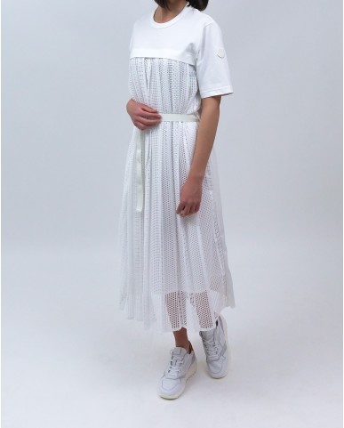 Moncler - White Woman Dress 8I00007 829HP 033 P22 10