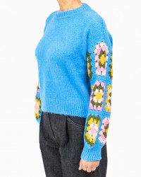 Women's Crochet Sweater DANYA SOFT CROCHET DANYA SOFT CROCHET 6 I22