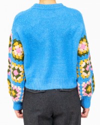Saint Barth - Women's Crochet Sweater DANYA SOFT CROCHET 6 I22