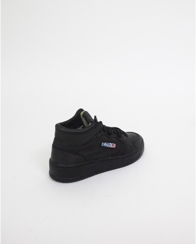 Autry - Scarpa Donna Mid Pelle Nera AUMW SG06 4
