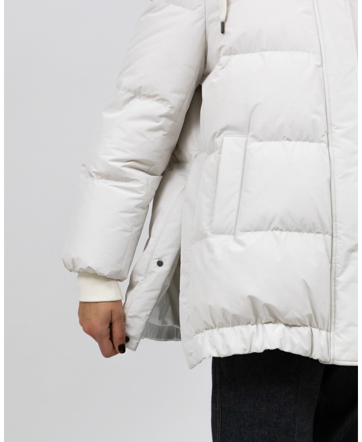 Brunello Cucinelli Piumino Bianco MB5742845 C1709