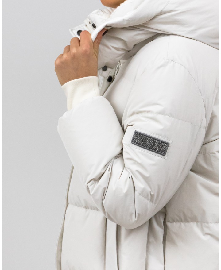 Brunello Cucinelli Piumino Bianco MB5742845 C1709