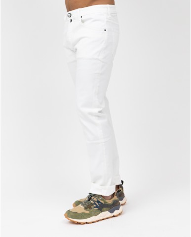 Jacob Cohen - Scott Men's White Jeans Pants UQH15 30 S3848 A00 P23