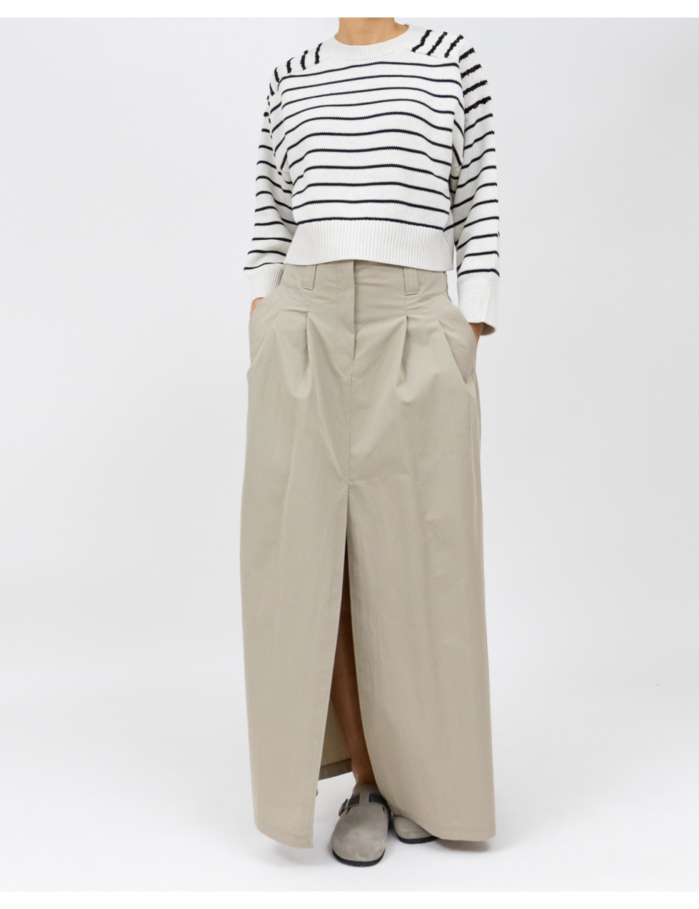 Brunello Cucinelli - Women's Slit Skirt ML180G3347 C8695 P23