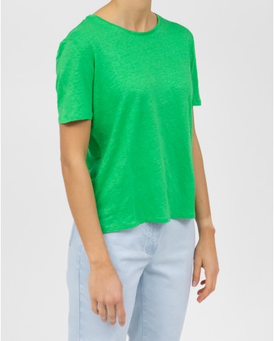 Majestic - Tshirt Donna Apple Green E23M011-FTS570 607 P23