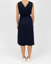 Peserico - Women's Midi Dress Navy Blue M02531 01979 661 P23