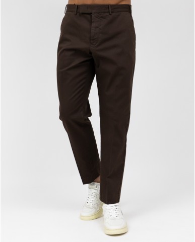 PT Torino - Brown Men's Trousers CO-RTZ1Z00FWD Y175 P23