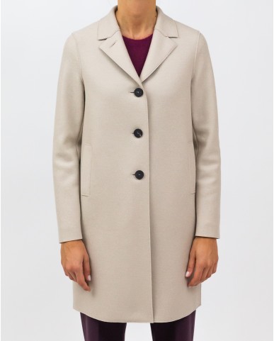 Harris Wharf London - Women's Almond Coat A1215MLK-B 120