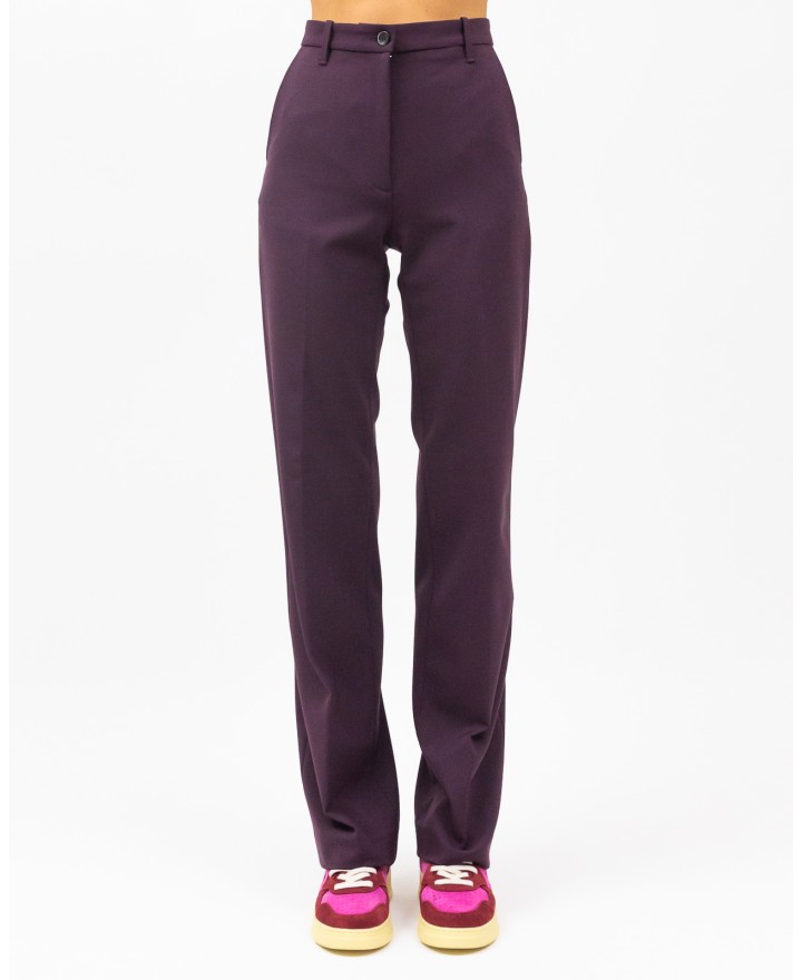 Nine in The Morning - Women's Deep Amarena Trousers 9FW23 DE143 AMARENA