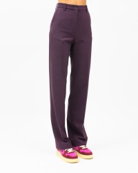 Nine in The Morning - Women's Deep Amarena Trousers 9FW23 DE143 AMARENA