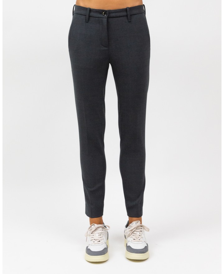 Nine in The Morning - Pantalone Breezy Grigio Donna 9FW23 BR122 KETTE