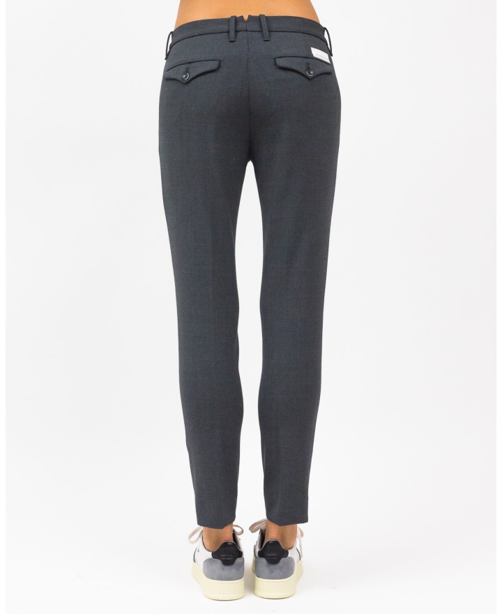 Nine in The Morning - Pantalone Breezy Grigio Donna 9FW23 BR122 KETTE
