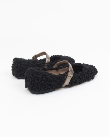 Cheville - Scarpa Donna Nelda Ricciolo nero