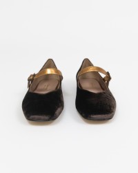 Cheville - Women's Nelda Shoe in Dark Velvet NELDA Velvet 091 MO