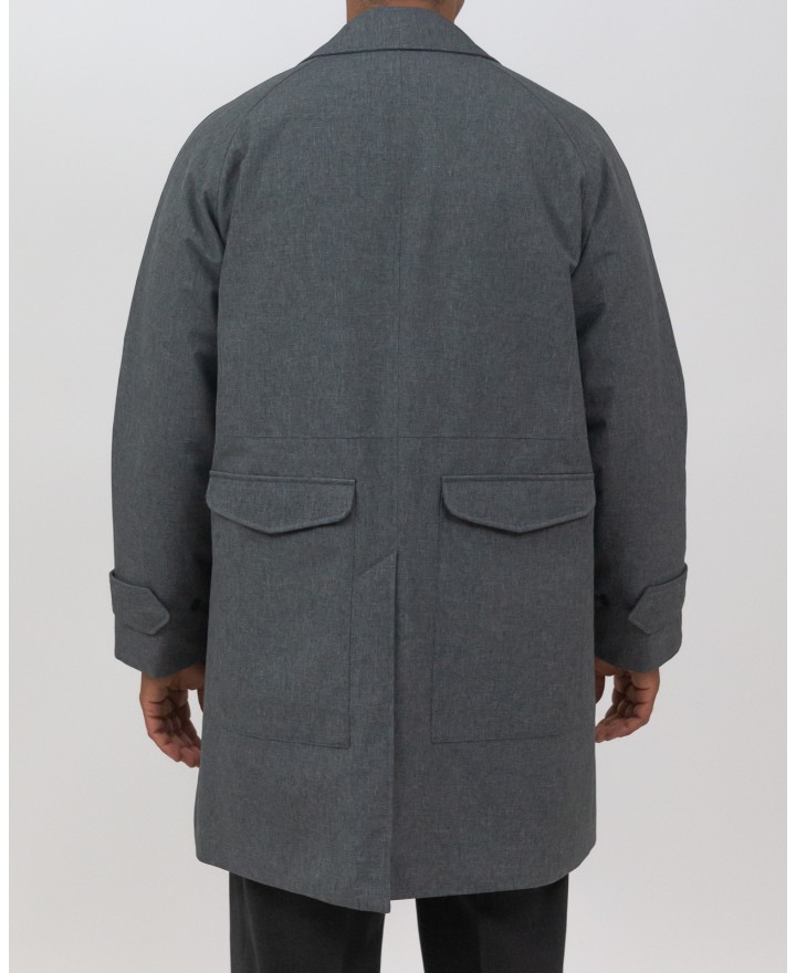 Adhoconcept - Cappotto Destrutturato Grigio Uomo 144I203 01 506