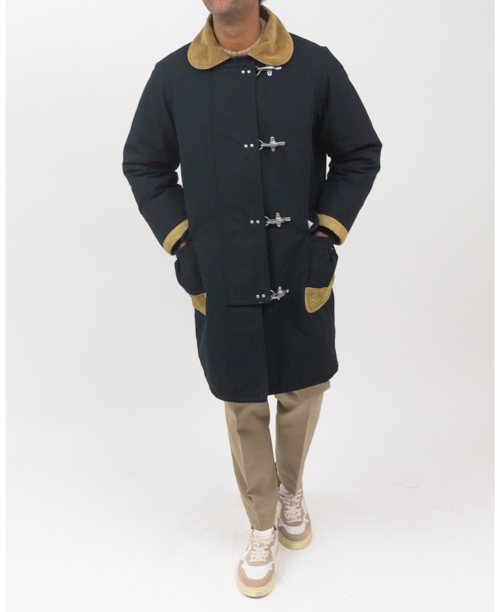 Fay Archive - Giaccone 4 Ganci Lungo Uomo MAM14472680PFNB999 I23