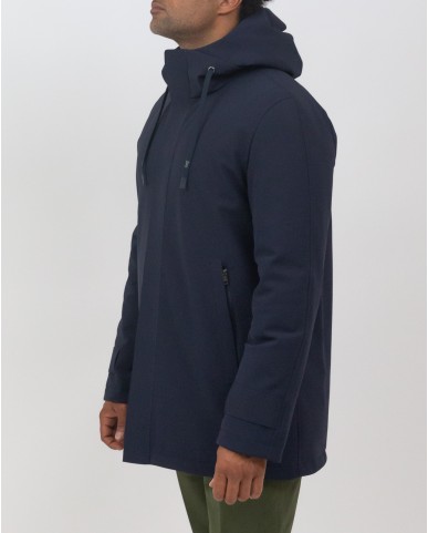 Herno - Hooded Jacket Blue Men's PI001036U 12217S 928 I23