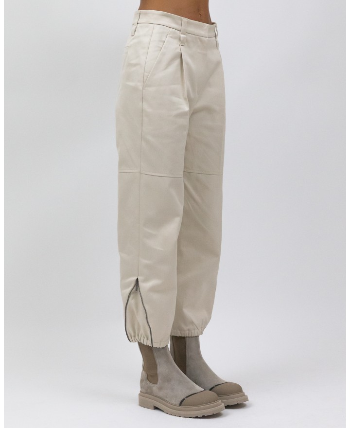 Brunello Cucinelli - Pantalone Utility in Cotone MB017P8485 C7365