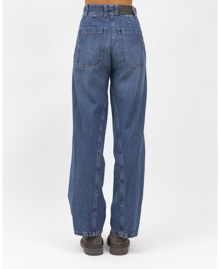 Brunello Cucinelli -Women's Denim Trousers MH188P5811 C8997