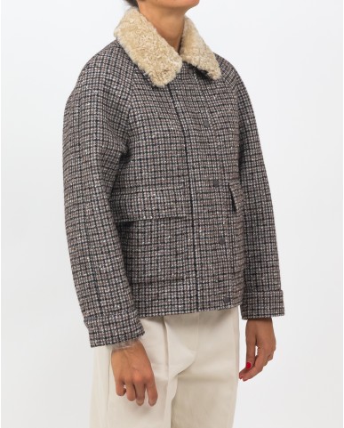 Brunello Cucinelli - Wool and Alpaca Check Jacket M555N2518 C001