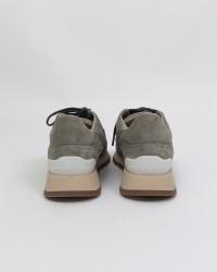 Brunello Cucinelli - Sneakers Donna in nabuk e monile MZSFG2530 C7661