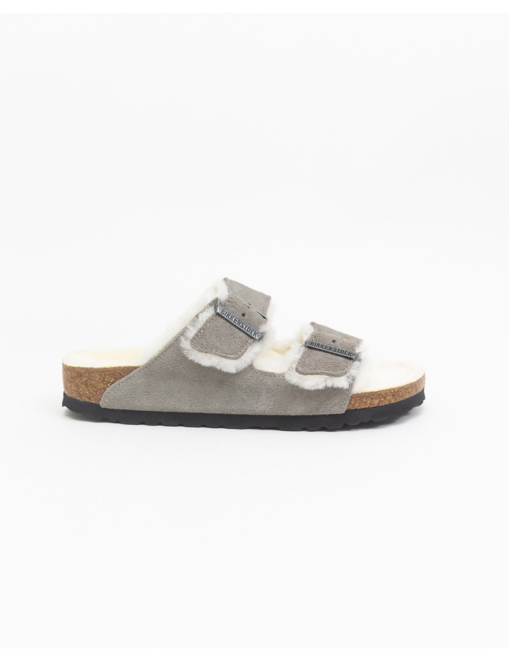 Birkenstock - Arizona Stone Donna con Shearling 1017403