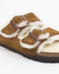 Birkenstock - Arizona Mink Donna con Shearling 1001135