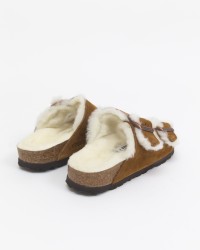 Birkenstock - Arizona Mink Donna con Shearling 1001135
