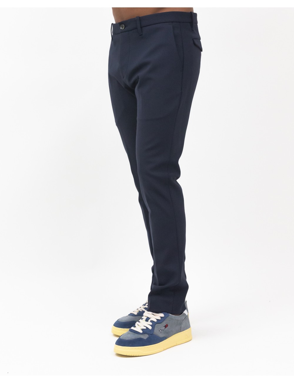 Nine in The Morning - Men's Easy Blue Trousers 9FW23 ES133 NAVY BLUE