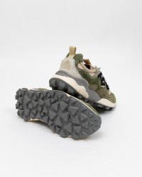 Flower Mountain - Sneakers Donna Yamano 3 Beige/Military YAMANO 3 1E10 DONNA