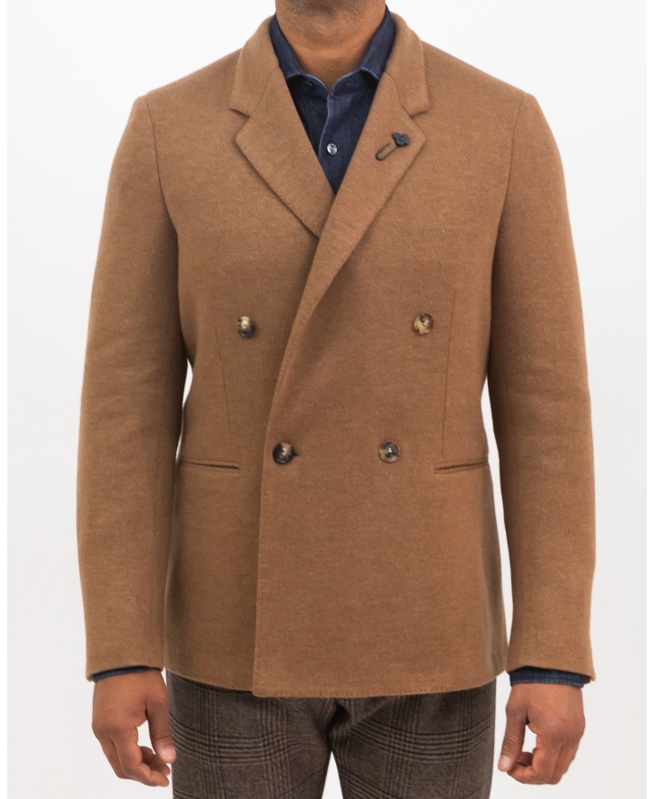 Lardini - Giacca in Cashmere Cammello Uomo ITLKJ7VITJ61044 200