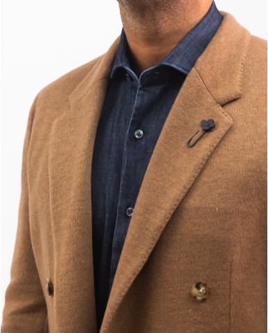 Lardini - Giacca in Cashmere Cammello Uomo ITLKJ7VITJ61044 200