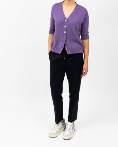 Briglia - Pantalone in Lana Blu Donna WIMBLEDONW423100 BL