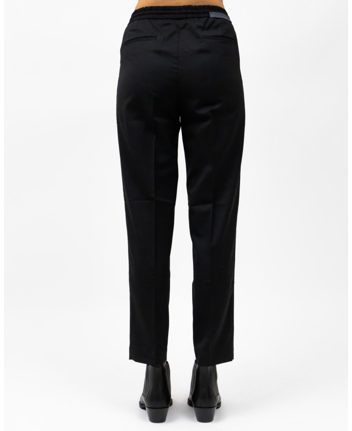 Briglia - Pantalone in Lana Nero Donna WIMBLEDONW423100 NE