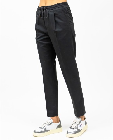 Briglia - Women's Grey Wool Pants WIMBLEDONW423100 GA