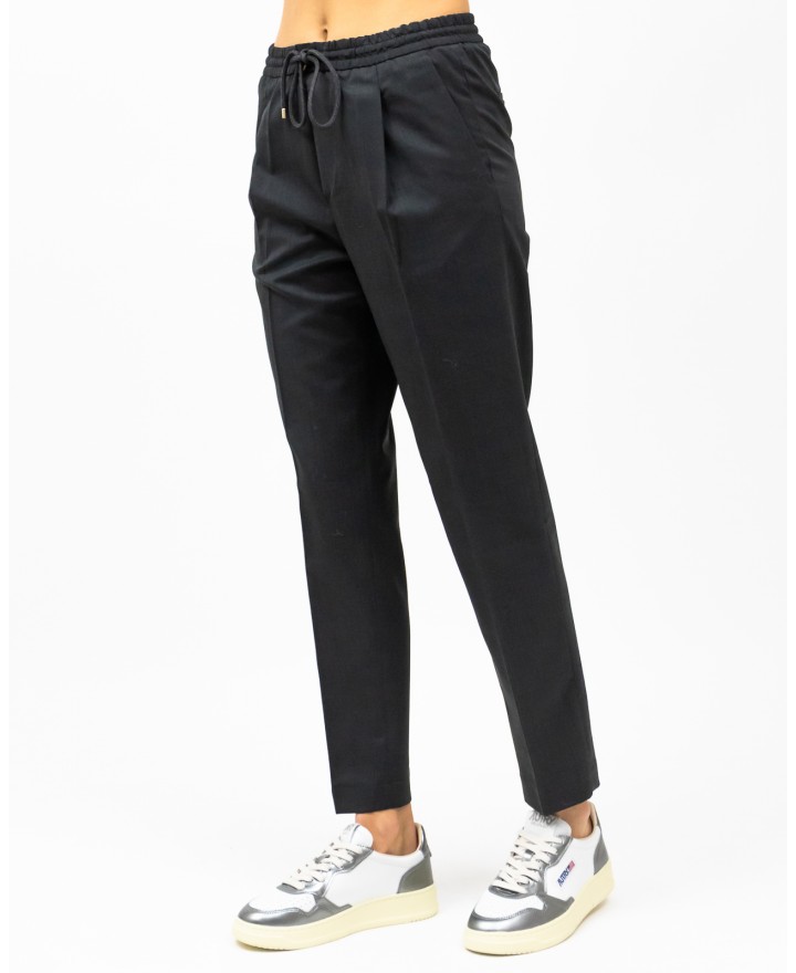 Briglia - Women's Grey Wool Pants WIMBLEDONW423100 GA