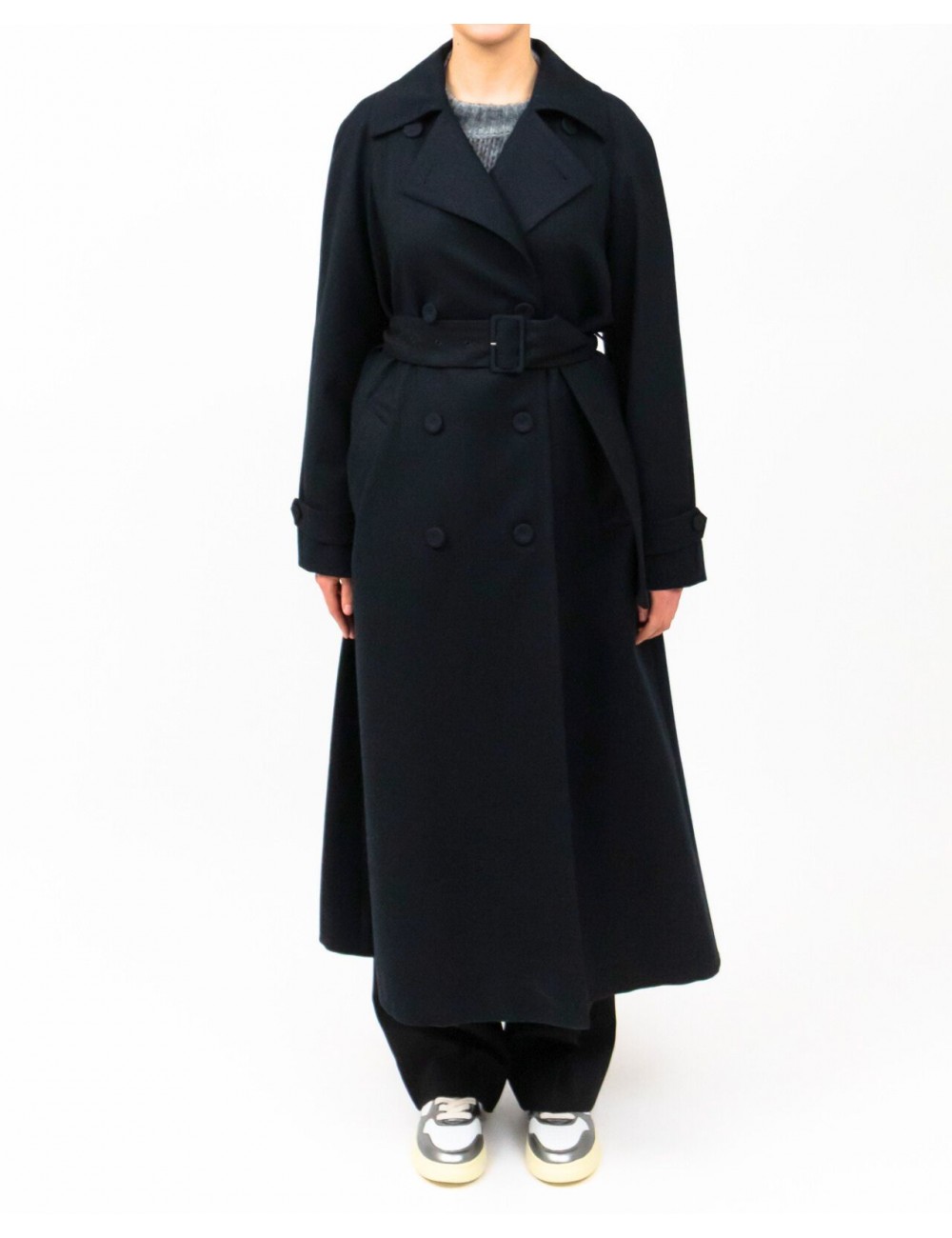 Lardini - Cappotto in lana e cotone Donna A4LADY DB4007 900