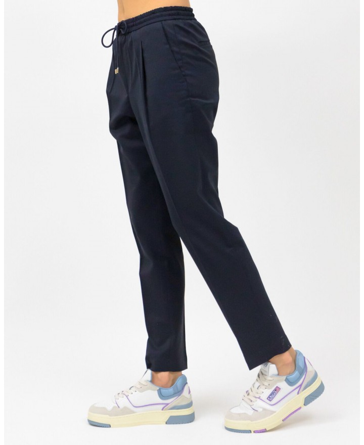 Briglia - Pantalone in Lana Blu Donna WIMBLEDONW423100 BL