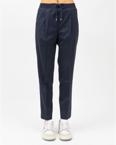 Briglia - Pantalone in Lana Blu Donna WIMBLEDONW423100 BL