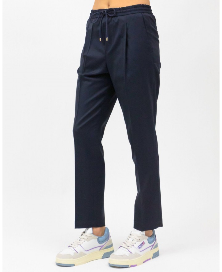 Briglia - Pantalone in Lana Blu Donna WIMBLEDONW423100 BL
