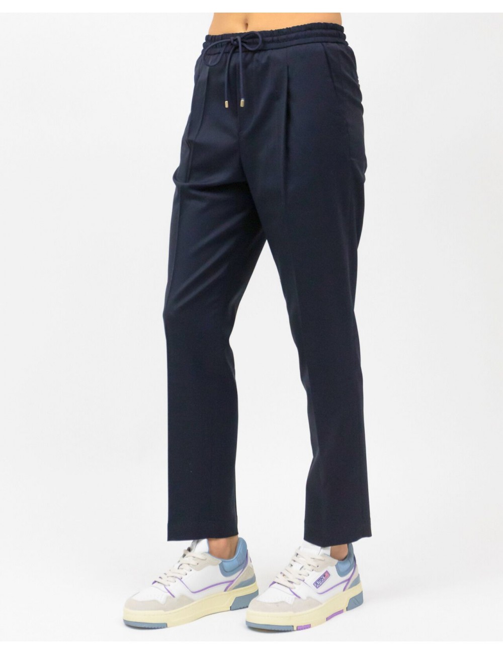 Briglia - Pantalone in Lana Blu Donna WIMBLEDONW423100 BL