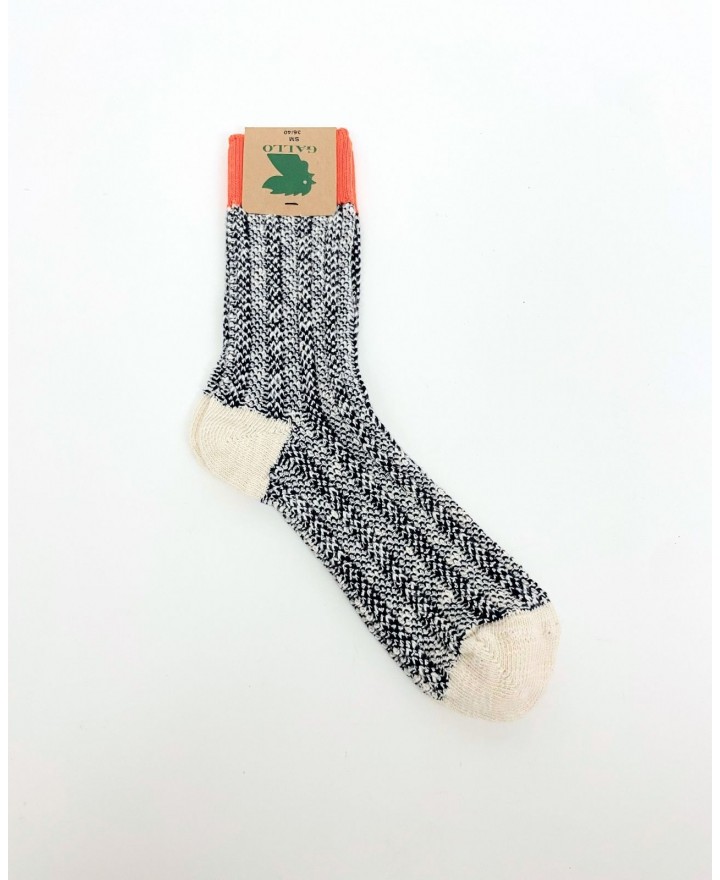 Gallo - Calze corte unisex Blu lavorazione Oxford AP513590 13256