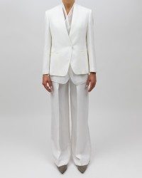 Brunello Cucinelli - Giacca con top Bianco Naturale MH1262808 C600