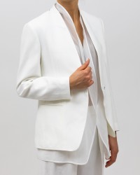 Brunello Cucinelli - Giacca con top Bianco Naturale MH1262808 C600