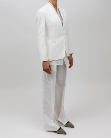 Brunello Cucinelli - Giacca con top Bianco Naturale MH1262808 C600