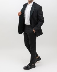 Lardini - Elegant Black Smoking Suit Men's EQ7757E3 EQE62303 99