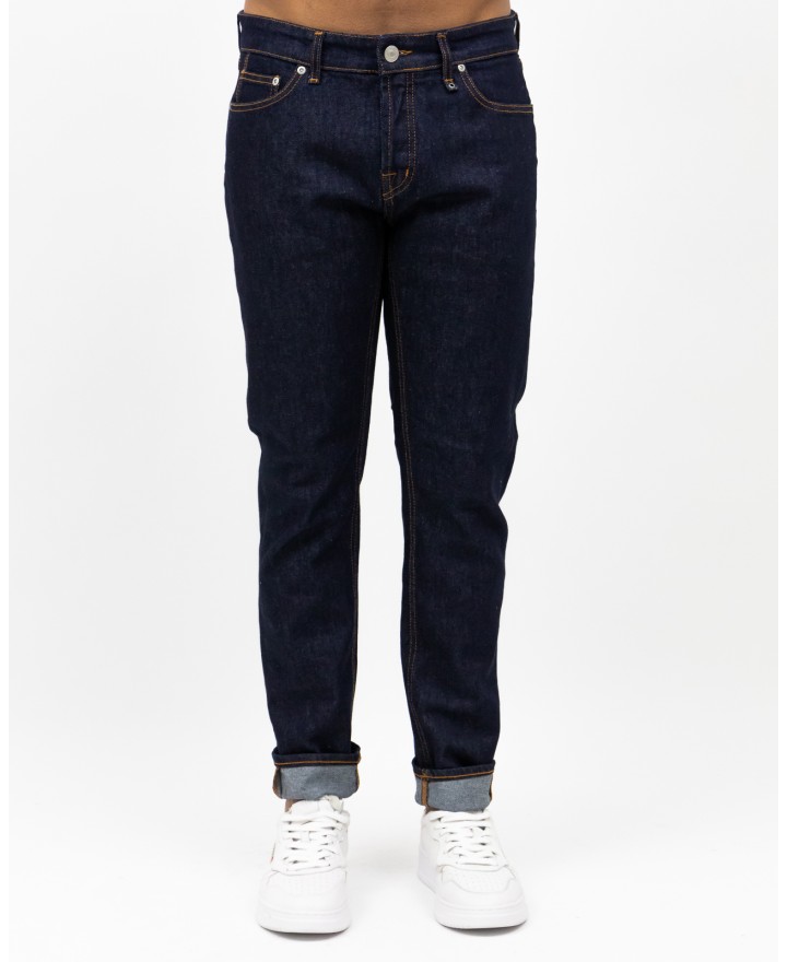 Le Chambre Des Reves - Pantalone Jeans Blu scuro Uomo DANIEL 001-24