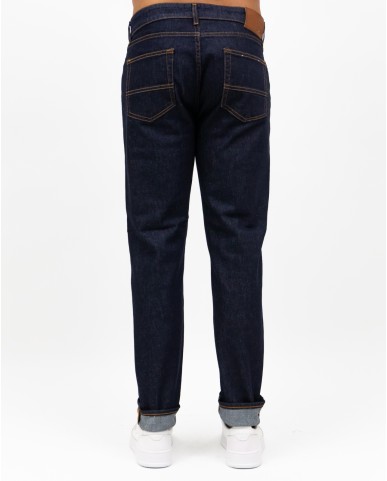Le Chambre Des Reves - Pantalone Jeans Blu scuro Uomo DANIEL 001-24