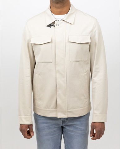 Fay - Giubbino Truck Avorio con Gancio Uomo NAM12480360VVAB008